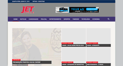 Desktop Screenshot of jetnoticias.com